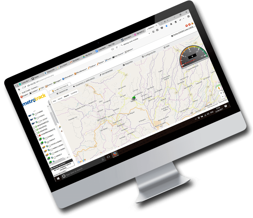 plataforma de rastreo